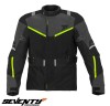 Geaca (jacheta) barbati pentru scuter - motocicleta Touring Seventy iarna model SD-JT83 culoare: negru/galben fluor Negru/galben fluor S