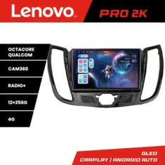Navigatie Ford Kuga C-MAX Android radio gps internet 8 core QLED 2K 12+256 360 Lenovo CarStore Technology