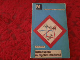 Introducere in algebra moderna Alex Froda vol. II RF13./0