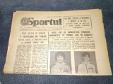 ZIARUL SPORTUL 9 MAI 1983