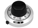 Buton de Precizie Cromat cu Disc Selector &Oslash;46mm