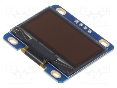 Afișaj OLED grafic 1,28&amp;quot; 128x64 RAYSTAR OPTRONICS albă foto