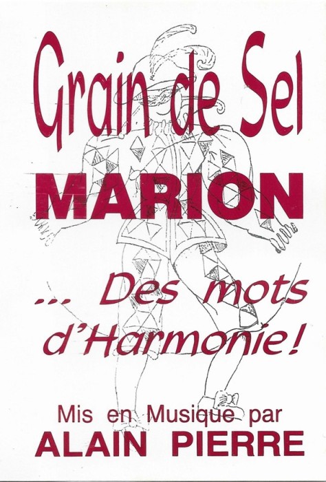 Casetă audio Marion &lrm;&ndash; Grain De Sel ... Des Mots D&#039;Harmonie, originală