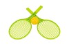 Pereche de rachete cu minge (0373), Technok, verde