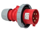 Fisa stecher 5 poli 3P+N+E 32A montaj pe cablu 6h 380V IP67 trifazic CEE mobil, METE