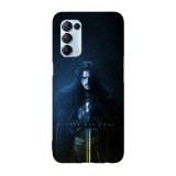 Husa compatibila cu Oppo A54 5G, Viceversa, model Winter has come Game of Thrones, Silicon, TPU, Transparent, Carcasa