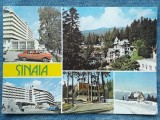 325- Sinaia - Vedere multipla - mozaic / carte postala circulata, Necirculata, Fotografie