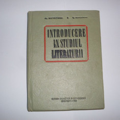 Introducere In Studiul Literaturii - Al. Bistriteanu, C. Boroianu ,550154