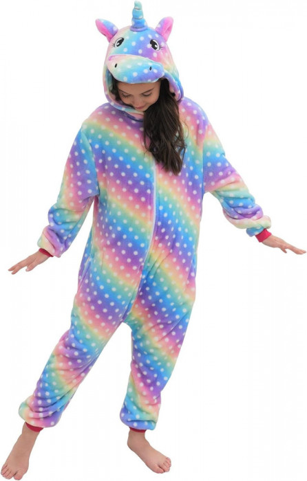 Pijama Ucorn Onesie Costum Animal pentru Fete