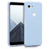 Husa pentru Google Pixel 3a, Silicon, Albastru, 47590.58, Carcasa, Kwmobile