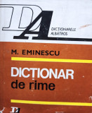 M. Eminescu - Dictionar de rime (editia 1976)