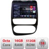 Navigatie Renault Clio 4 2012-2019 V2 Edotec Kit-468 8 core QLED 2K 16+512 360 Android Waze USB Navigatie Internet Youtube Radio CarStore Technology
