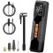 Compresor auto portabil Techstar LW-8018 cu afisaj digital LCD si lanterna LED, presiune maxima 10.3 bar (150 PSI), baterie reincarcabila 6000mAh, inc