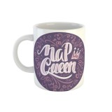 Cana alba ceramica Nap Queen, INOVATIX&reg;. 330 ml, Oem