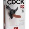 StrapOn Harness Pipedream &raquo;6 King Cock&laquo; 15,3 cm - Maro