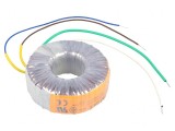 Transformator toroidal 50VA 230V 24V 2.08A cu cabluri