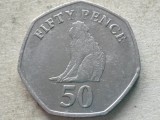 GIBRALTAR-50 PENCE 2014, Europa, Cupru-Nichel
