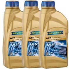 Pachet 3 litri ulei Ravenol ATF ULV D-M pentru transmisie automata