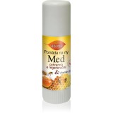Bione Cosmetics Honey + Q10 balsam de buze protector si regenerator cu vitamina E 11 ml