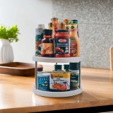 Organizator rotativ bucatarie 2 nivele