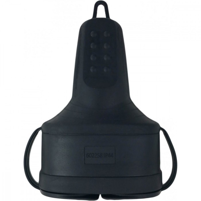 Cupla Dubla din Cauciuc cu Capac Ip44