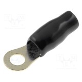 Papuc M6 cosa negru 16mm2