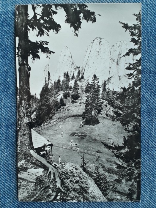 687 - Muntii Haghimasul Mare - Piatra Singuratica / vedere circulata 1969