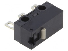 Micro&icirc;ntrerupător SNAP ACTION SPDT 0,1A 30VDC fără manetă
