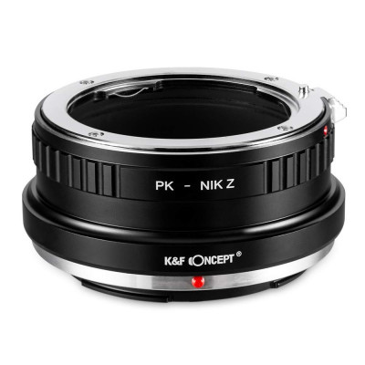 Adaptor montura K&amp;amp;F Concept PK-Nik Z de la Pentax K la Nikon Z6 Z7 KF06.368 foto