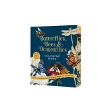 Butterflies, Bees &amp; Dragonflies Coloring Book: Over 100 Pages of Natural Beauty to Color with Beautiful Sprayed Edges