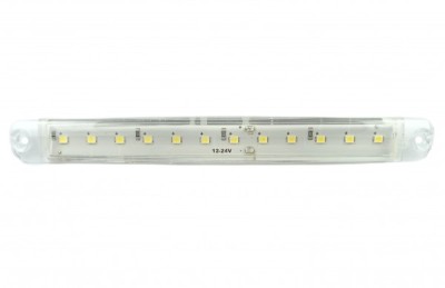 12 Led Lumini de marcaj Alb 12V 24V Camion Remorca E9 foto
