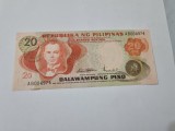 bancnota filipine 20 p 1970
