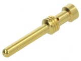Pin tată aurit 1,5mm2 16AWG crimpat
