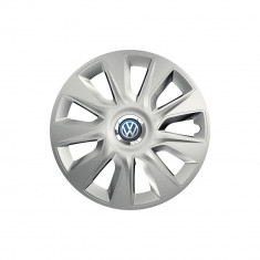 Set 4 Capace Roti pentru Volkswagen, model Stratos Gray, R15