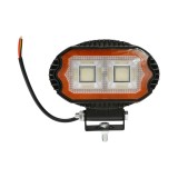 Proiector oval LED cu DRL 17W, 54 LED, 9-36V, IP67, Breckner Germany