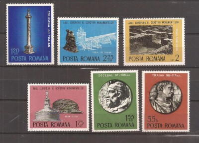 Romania - 1975 - Anul European al Ocrotirii Monumentelor, Nestampilat foto