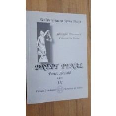 Drept penal Partea speciala Curs 3- Gheorghe Diaconescu, Constantin Duvac