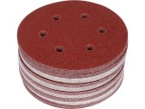 Set 50 Discuri Abrazive Velcro, 150Mm, 6 Gauri, P60