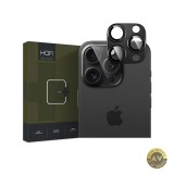 Folie de protectie Camera spate HOFI Fullcam pentru Apple iPhone 16 Pro Max / 16 Pro Sticla Securizata Neagra