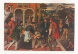 RF105 - Carte Postala - Muzeul de arta al RSR - Bernardino Licinio, intoarcerea fiului risipitor, necirculata