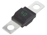 Siguranță auto 40A 32VDC șurub M5 41mm cupru MIDI