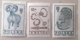 Cumpara ieftin Polonia 1966 arheologie serie 3v nestampilata, Nestampilat