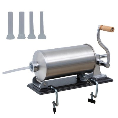 Aparat de umplut carnati orizontal din inox alimentar,3 Kg Grunberg foto