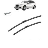 Cumpara ieftin Set 2 Stergatoare BMW Seria X5 (E70) 2006-2013, pentru parbriz , Bosch Aerotwin