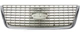 Grila radiator Ford Expedition, 11.2002-10.2006, crom/gri, 2L1Z8200BAA, 328505-2 Model EDDIE