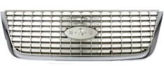 Grila radiator Ford Expedition, 11.2002-10.2006, crom/gri, 2L1Z8200BAA, 328505-2 Model EDDIE