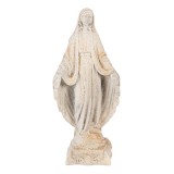 Cumpara ieftin Figurina Fecioara Maria ceramica bej 17x12x41 cm