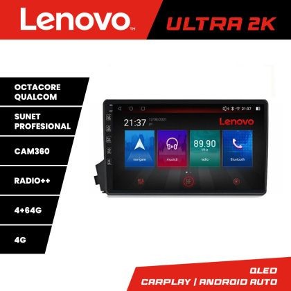 Navigatie Ssangyong Kyron Actyon Lenovo Kit-158 8 core QLED Qualcomm 4+64 360 Android Waze USB Navigatie Internet Youtube Radio CarStore Technology