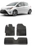 Set Covorase Auto din cauciuc Tavita Premium 3D TOYOTA YARIS III (2011-2019), FROGRUM