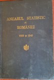 Anuarul statistic al Romaniei 1939 si 1940